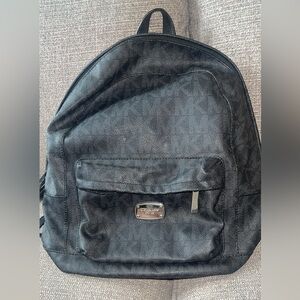 Leather Michael Kors backpack